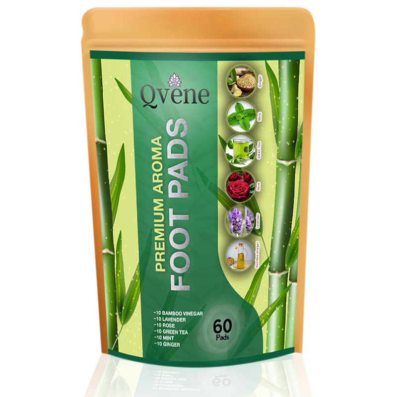 QVENE 60 PARCHES DETOX PARA ELIMINAR LAS TOXINAS 100% NATURALES 