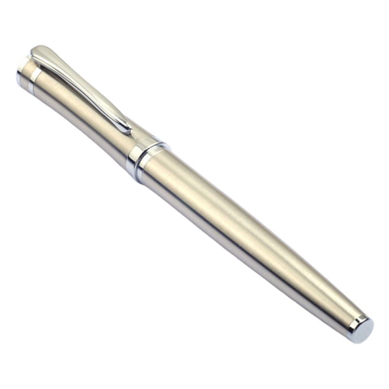 Pluma Fuente Marca Baoer Modelo 3035 - Color Acero