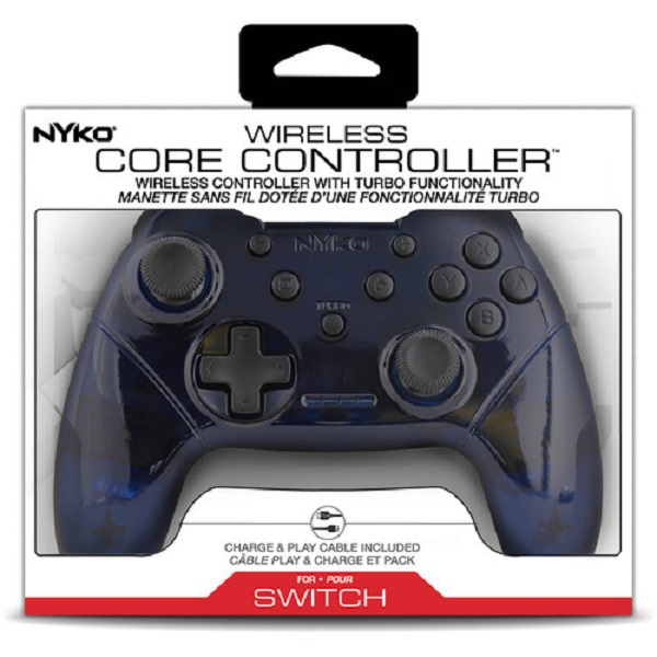 Control inalámbrico Pro Nintendo Switch Azul/Blanco-Nyko