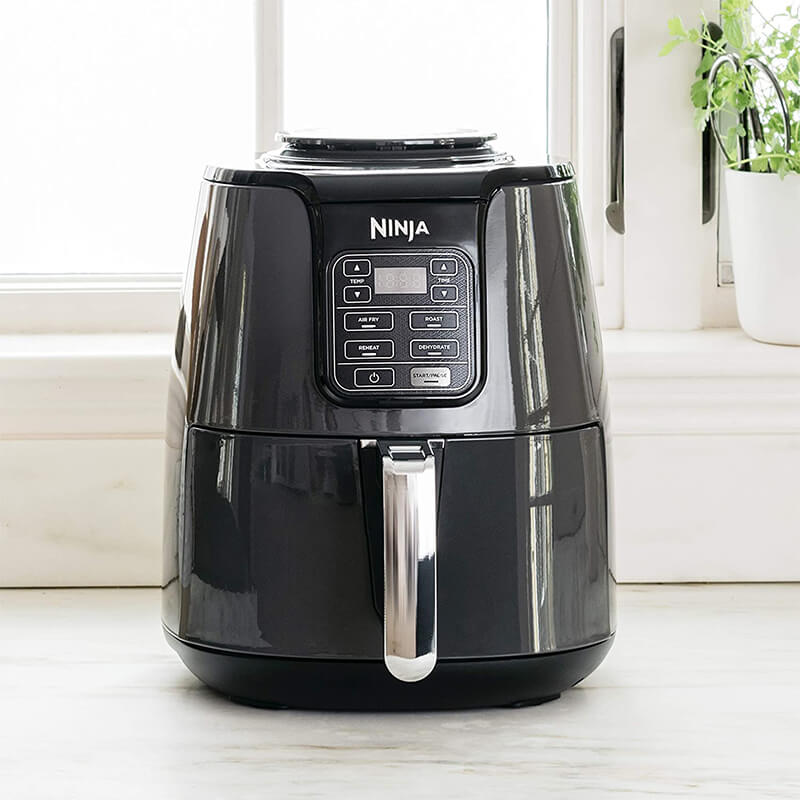 Freidora Ninja De Aire 3.78l, Fríe, Asa, Hornea Y Recalienta Mod. AF100 REACONDICIONADO