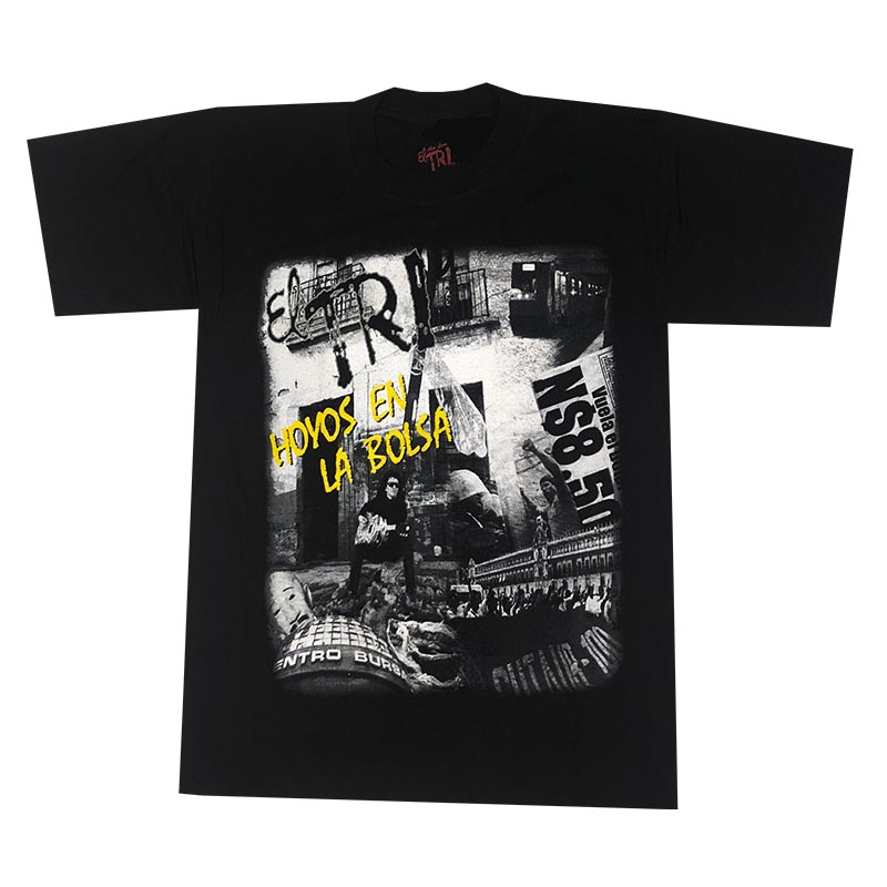 PLAYERA EL TRI HOYOS EN LA BOLSA