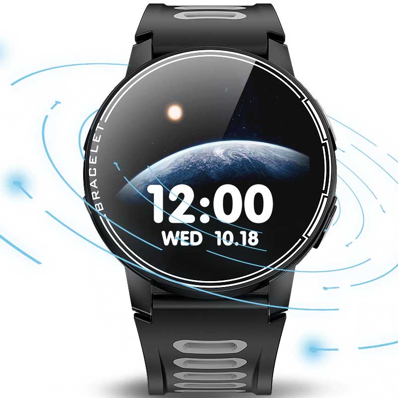 Fralugio Reloj Inteligente Smartwatch Deportivo Full touch L6 Notificaciones