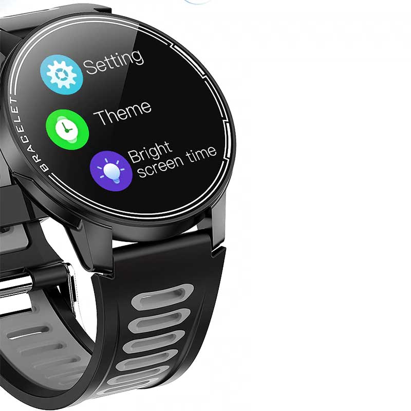 Fralugio Reloj Inteligente Smartwatch Deportivo Full touch L6 Notificaciones