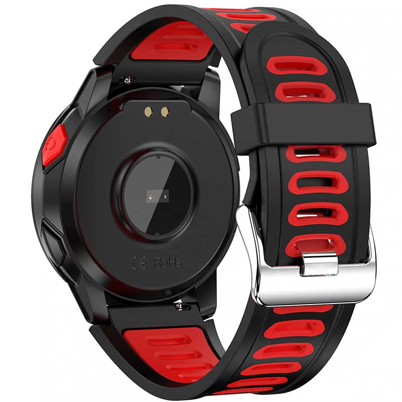 Fralugio Reloj Inteligente Smartwatch Deportivo Full touch L6 Notificaciones