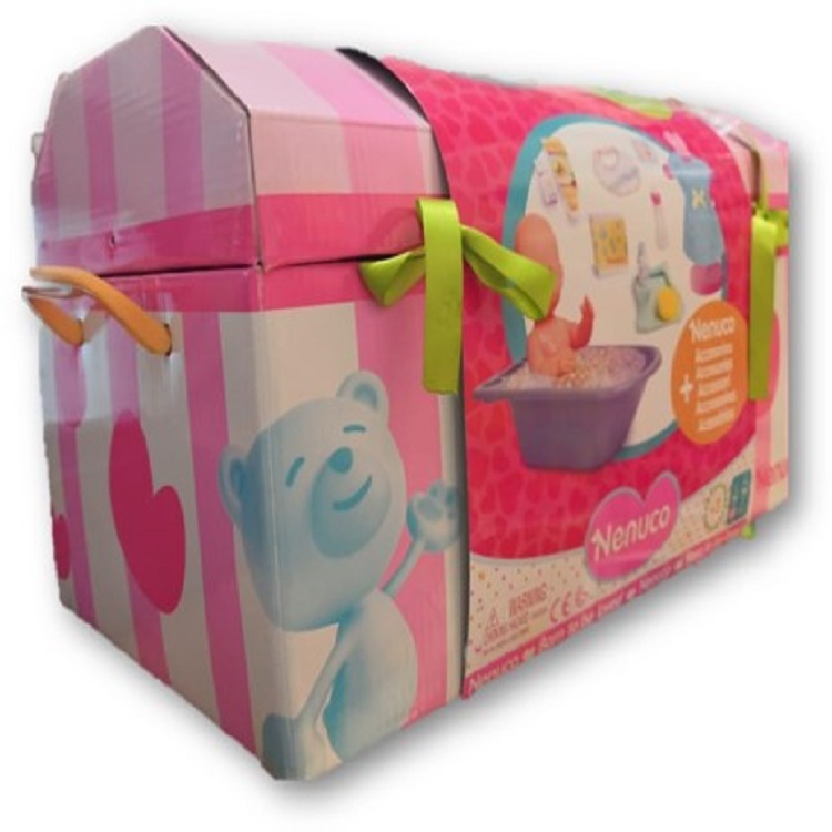 Paquete Nenuco Baúl Bañera y Hora De Dormir Minnie Mouse