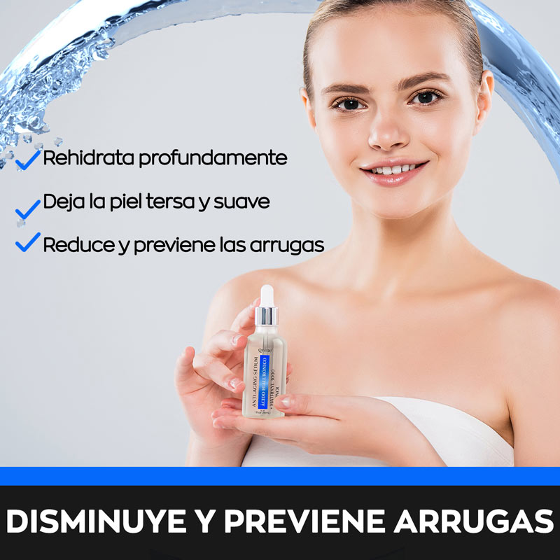 QVENE SERUM ACIDO HIALURÓNICO PURO AL 3% + MATRIXYL AL 2% + RETINOL AL 1% - 30ML