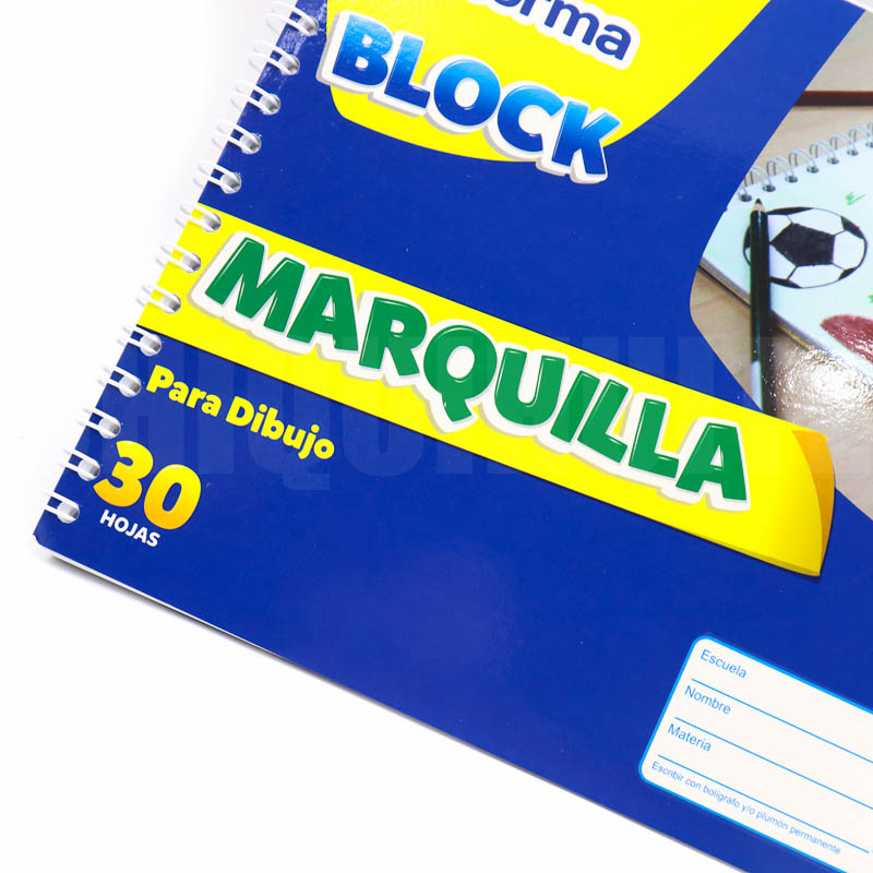 Block De Dibujo Cartulina Norma 30h Escolar