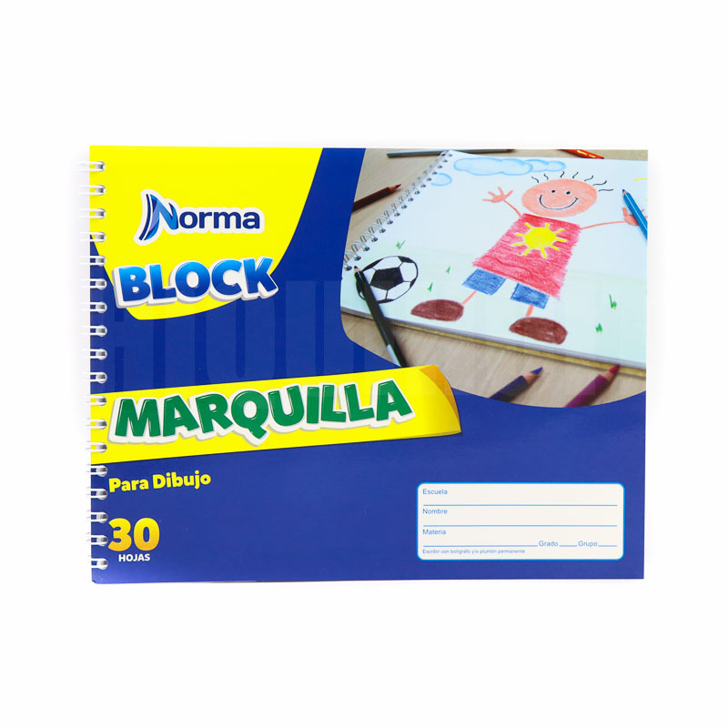 Block De Dibujo Cartulina Norma 30h Escolar