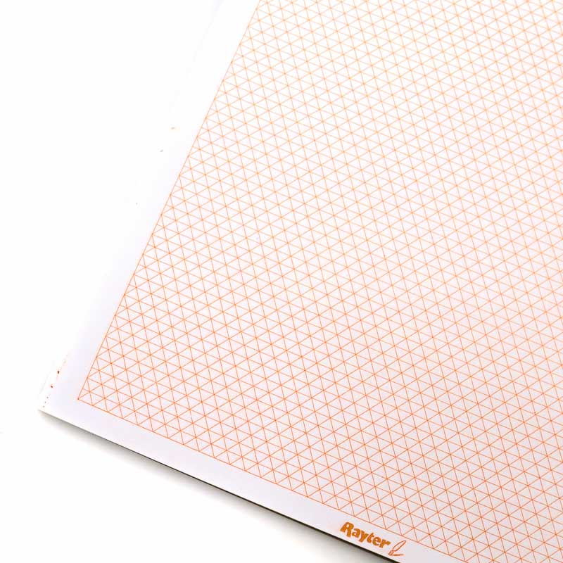 Block Carta Isometrico Rayter 50h Hojas Isometricas Bond