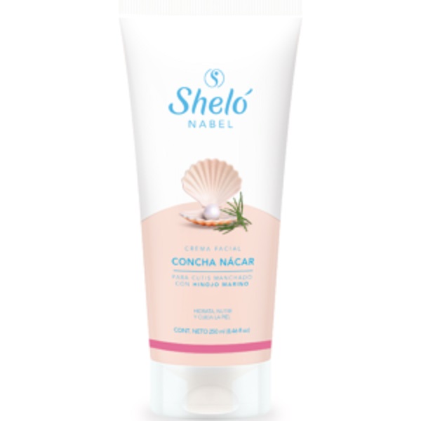CREMA FACIAL CONCHA NACAR PARA CUTIS MANCHADO CON HINOJO MARINO