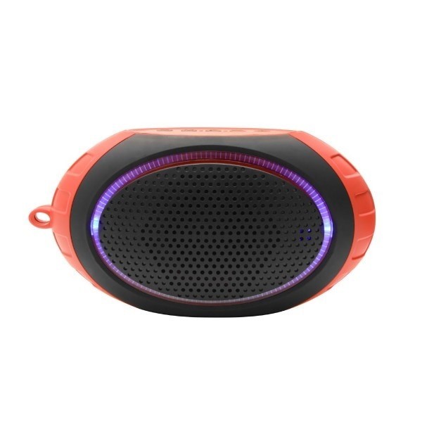 BOCINA BLUETOOTH SUMERGIBLE AL AGUA REPRODUCTOR DE SD Y RADIO FM ROJO MISIK MS211R