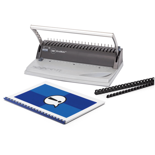 Engargoladora Gbc Arillo Plastico Cerlox Tamaño Carta BindMate