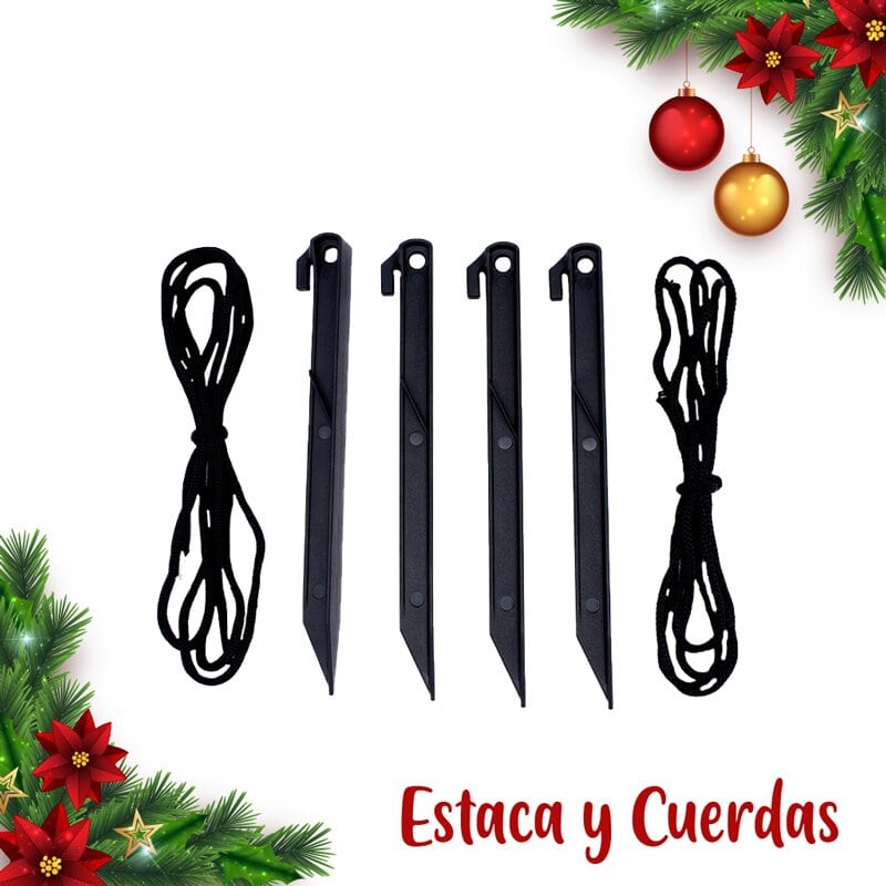 Inflable Navideño Oso Polar con Regalo Luz Led