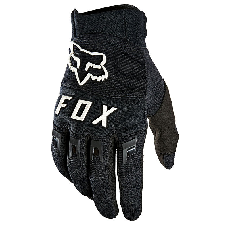 GUANTES DIRTPAW 2021 FOX NEGRO/BLANCO MOTOCROSS
