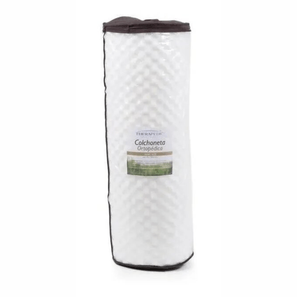 Colchoneta Topper de colchón Sobre colchón Sobrecolchón King Size Ortopédica Para Cama Ortopédico