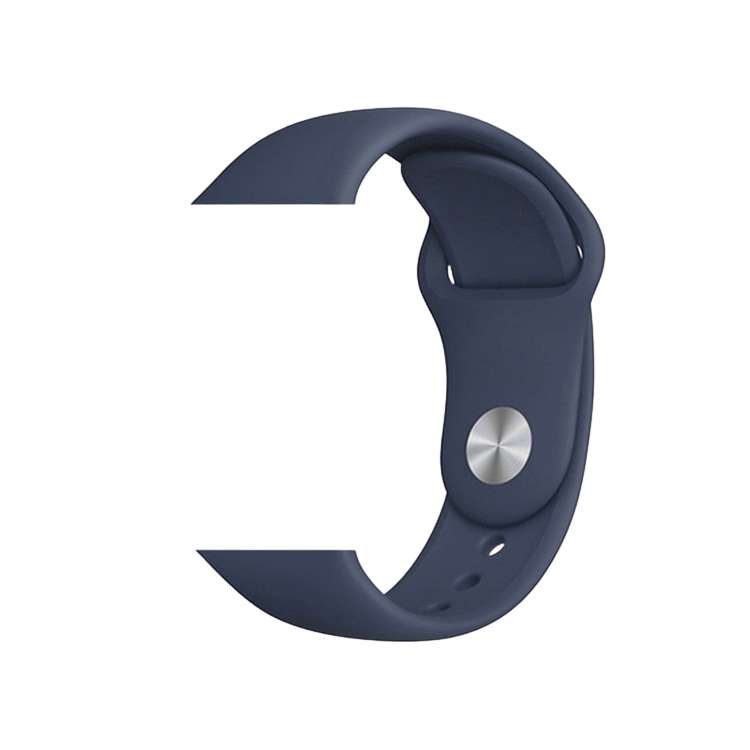 Correa Silicon Apple Watch 1, 2, 3, 4, 5, 6 Y SE talla 38 40 42 44 mm