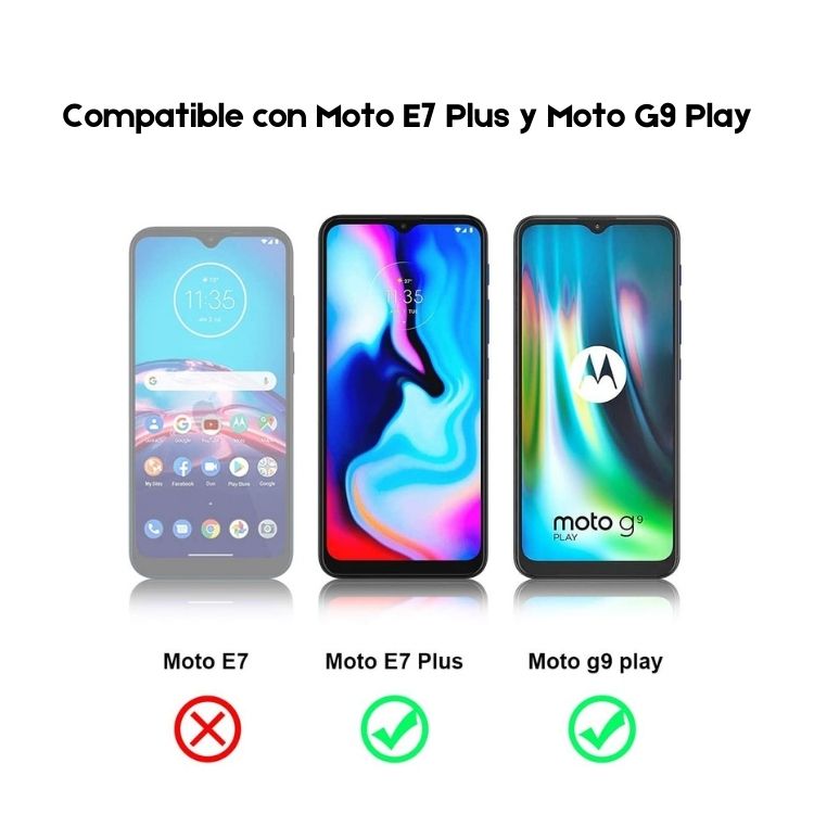Mica + Funda Motorola Moto E7 Plus Contra Golpes
