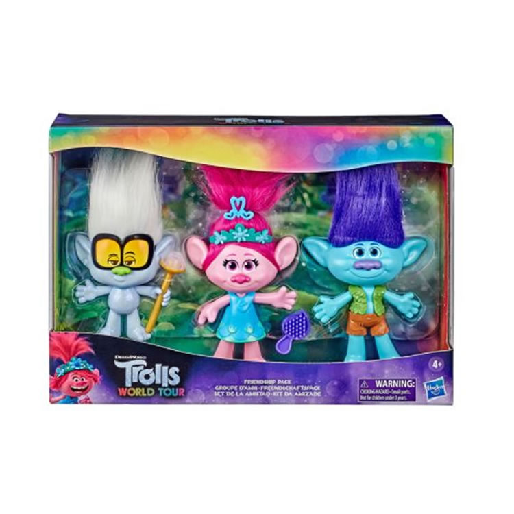 Paquete de 3 Trolls Disney Trolls 2 Gira Mundial CST