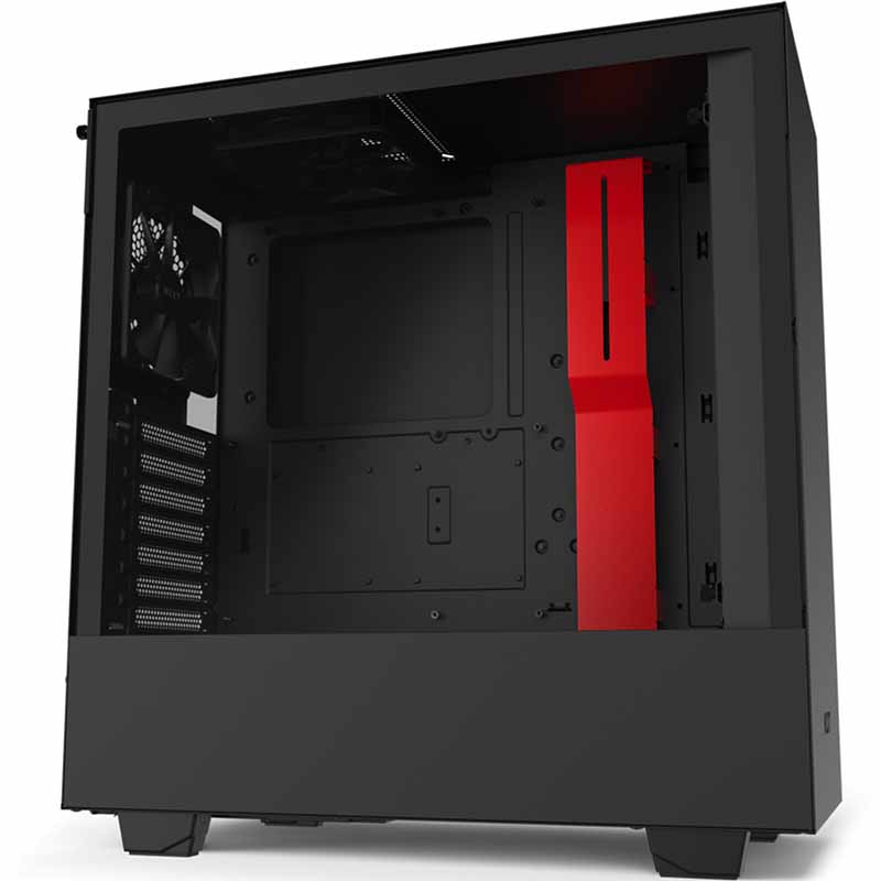 Gabinete Gamer NZXT H510 Cristal Templado ATX CA-H510B-BR