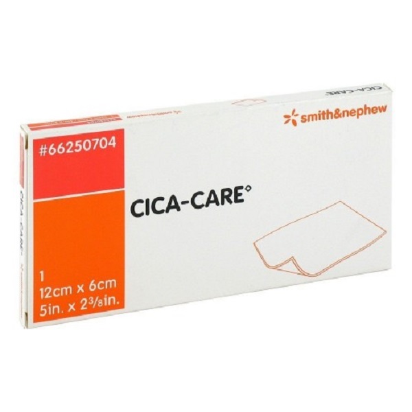 CICA-CARE. Lámina de gel de silicona, suave, autoadhesiva y oclusiva para el tratamiento de cicatrices. 12x6cm Pieza