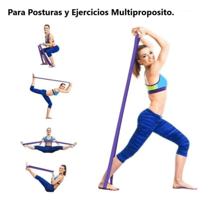 PCTECMX Bandas Ligas Resistencia Crossfit Pull Up Ejercicio Rojo #1
