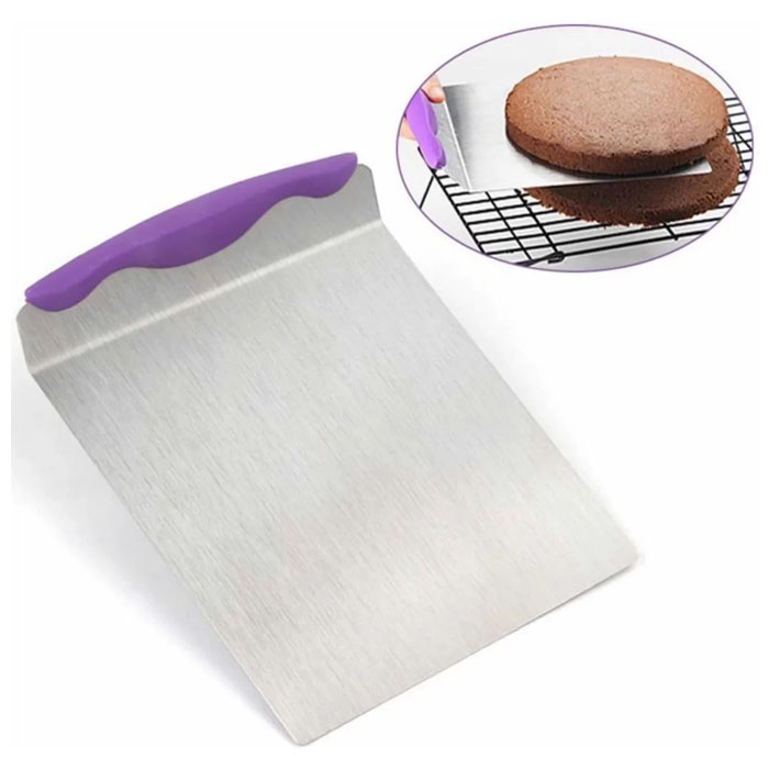 Aleissi Elevador Transportador Espatula Pastel Reposteria Fondant (Morado)