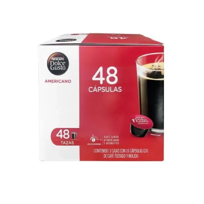 Nescafé Dolce Gusto Café Americano 48 Cápsulas