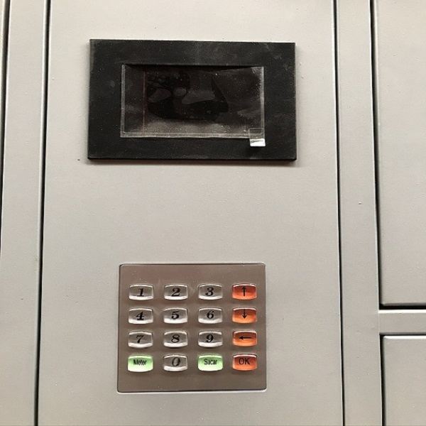 Locker de huella digital 10 gabinetes