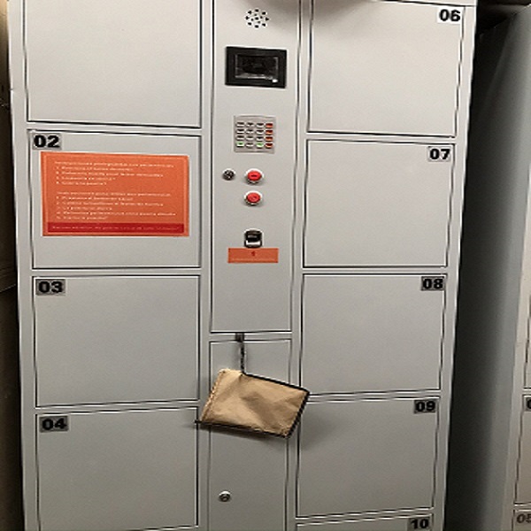 Locker de huella digital 10 gabinetes