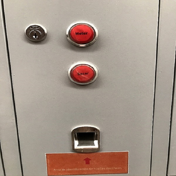 Locker de huella digital 10 gabinetes