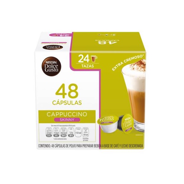 Nescafé Dolce Gusto Cappuccino Skinny 48 Cápsulas