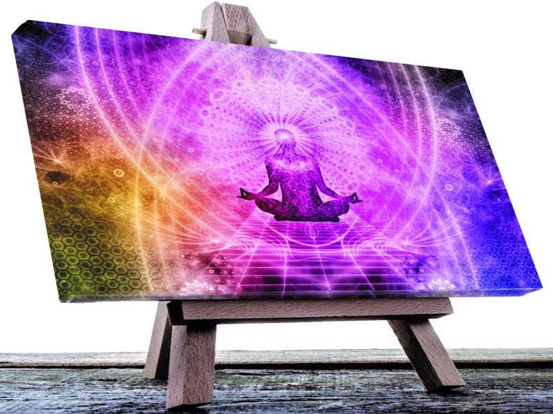 Cuadro Decorativo Canvas Holístico.