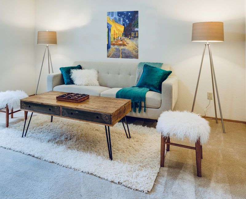 Cuadro Decorativo Canvas Terraza de café por la noche de Vincent van Gogh.