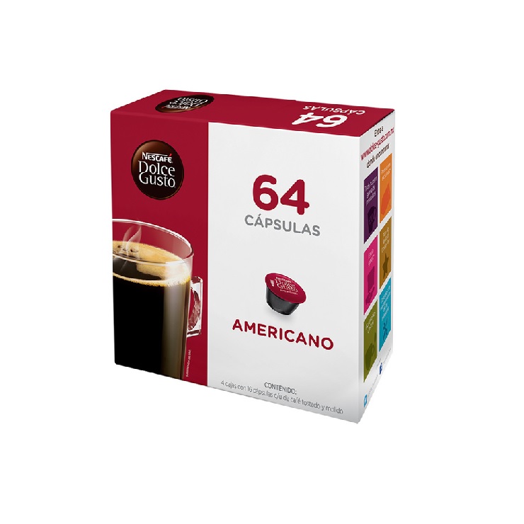 Nescafé Dolce Gusto Americano 64 Tazas