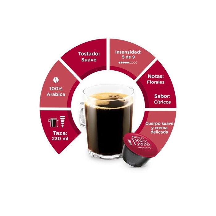 Nescafé Dolce Gusto Americano 64 Tazas