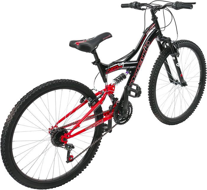 BICICLETA R29 18VEL DOBLE SUSPENCION ZTX ROJA MERCURIO ZTX