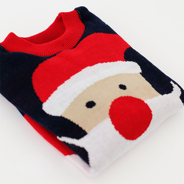 Sueter Navideno Unisex Unitalla diseno Santa Claus Ugly Sweater (Leer Descripcion)