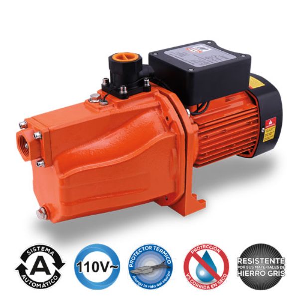 Bomba Tipo Jet Evans De 3/4 Hp De Funcionamiento Automático