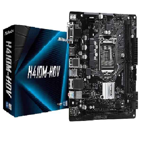 Mother board Asrock H410M-HDV socket 1200 intel HDMI DVI VGA