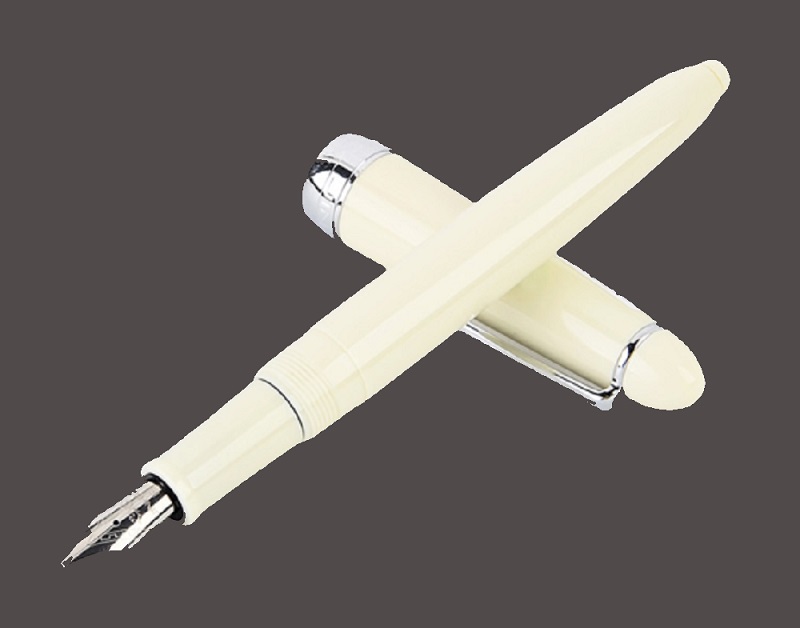 Pluma Fuente Marca Jinhao Modelo 992 Color Blanco