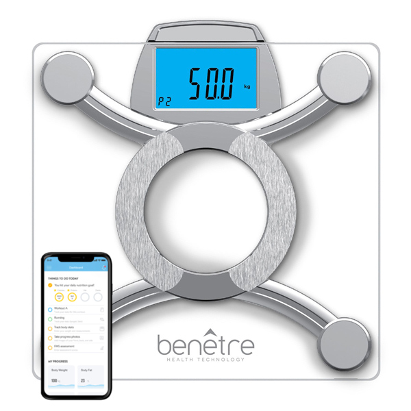 Báscula Inteligente Benetre 335. Integración Bluetooth y Aplicaciones.