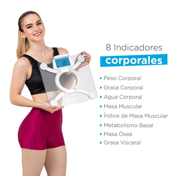 Báscula Inteligente Benetre 335. Integración Bluetooth y Aplicaciones.