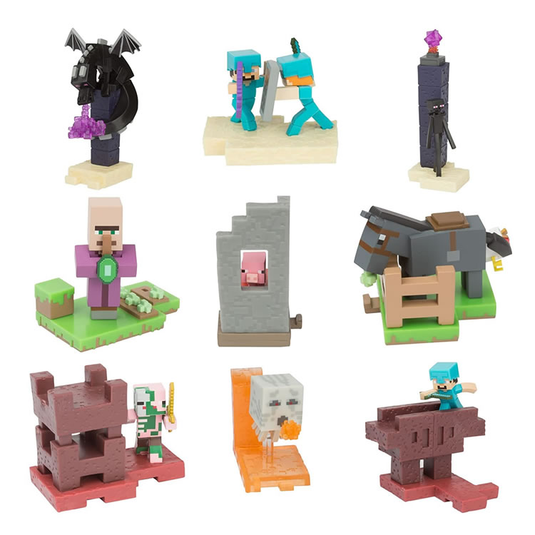 Caja Sorpresa Minecraft Craftables Series 2 - Multicolor