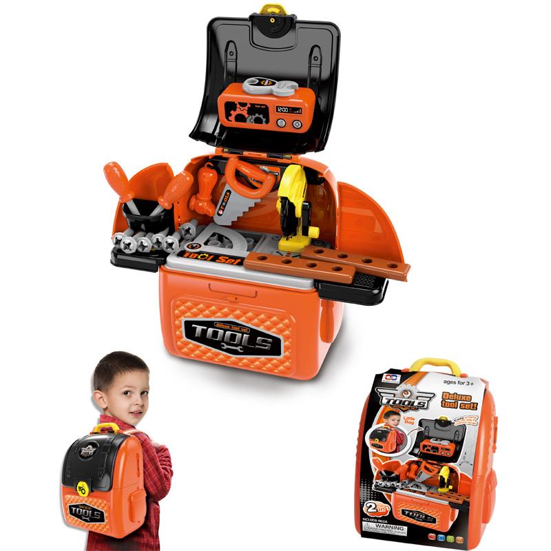 Set Didáctico Herramientas Deluxe Tool 2 En 1 -20 Accesorios