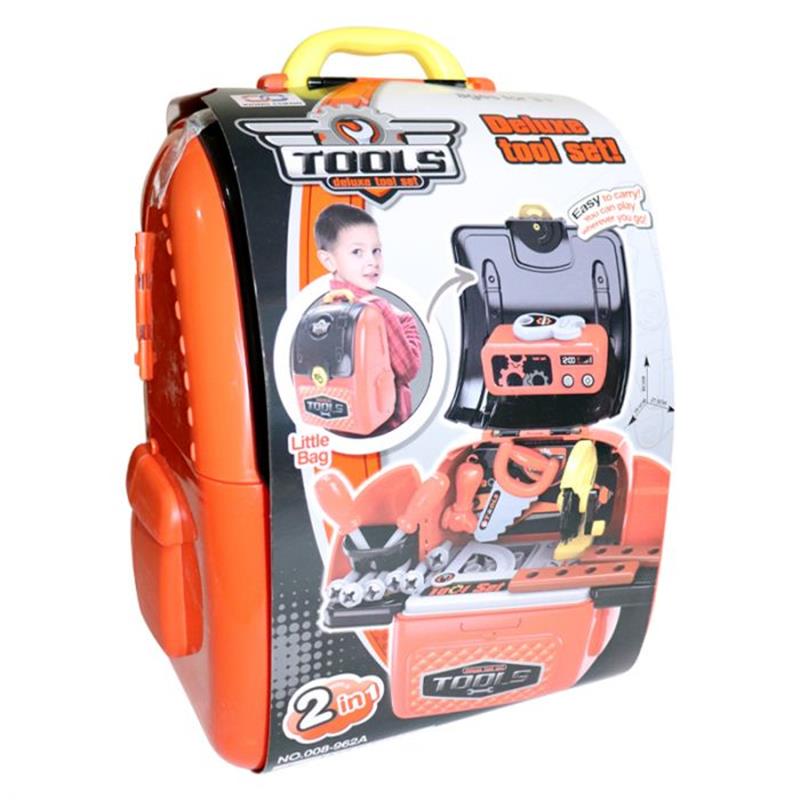 Set Didáctico Herramientas Deluxe Tool 2 En 1 -20 Accesorios
