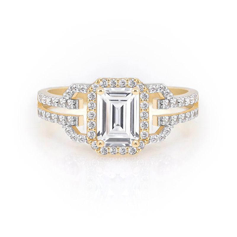 ANILLO DE COMPROMISO FELISA ORO 10K ABBA JOYAS