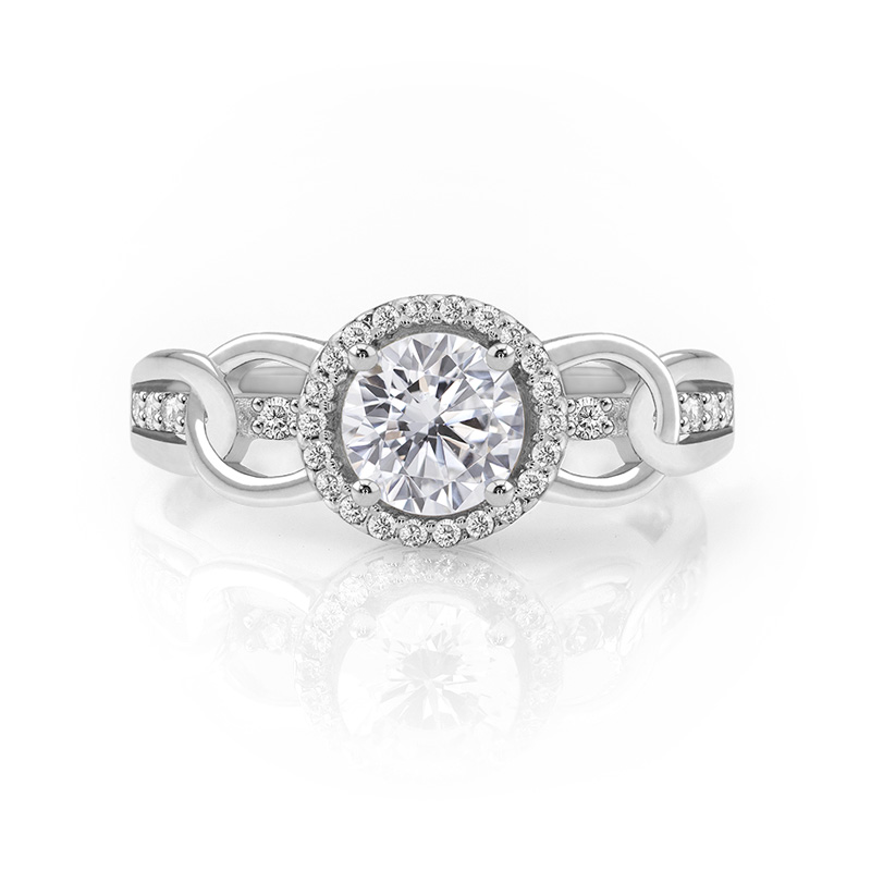 ANILLO DE COMPROMISO GIANNA ORO 10K ABBA JOYAS