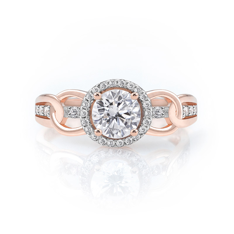 ANILLO DE COMPROMISO GIANNA ORO 10K ABBA JOYAS