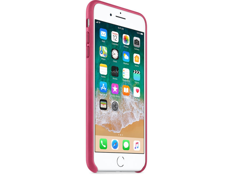 Funda de piel para el iPhone 8 Plus iPhone 7 Plus - Rosa Fucsia - Apple