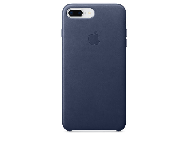 Funda de piel para el iPhone 8 Plus iPhone 7 Plus - Azul Noche - Apple